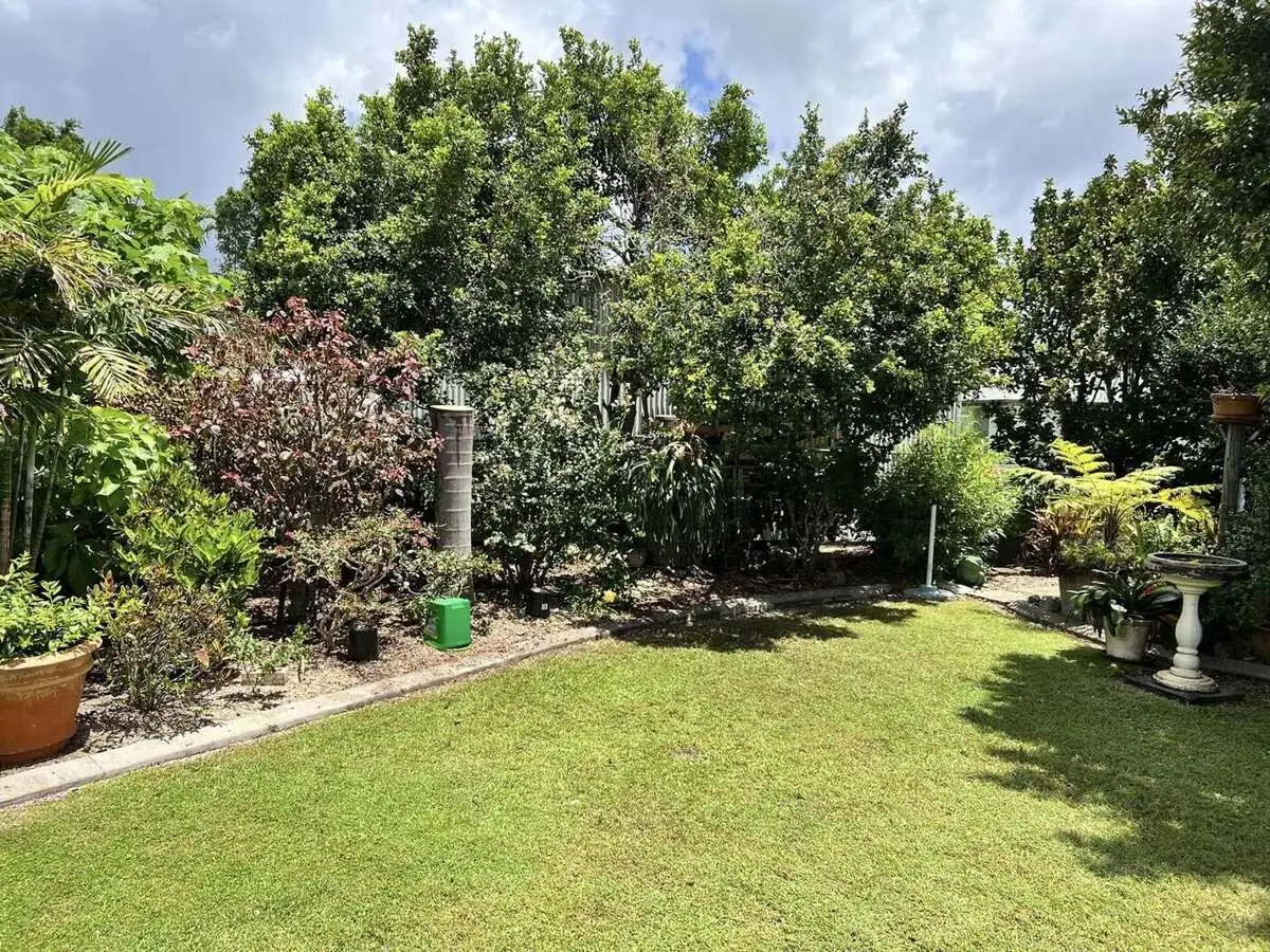 Tidy garden after green waste removal